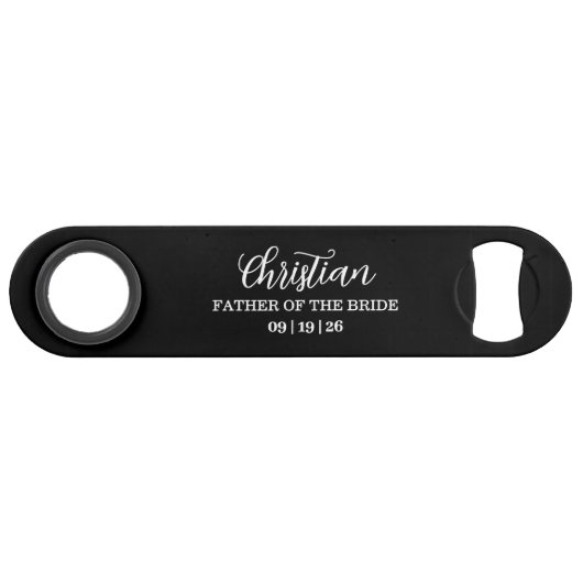 Zwart & Witte RVS Flessenopener Speed Flessenopener (Voorkant (Horizontaal))