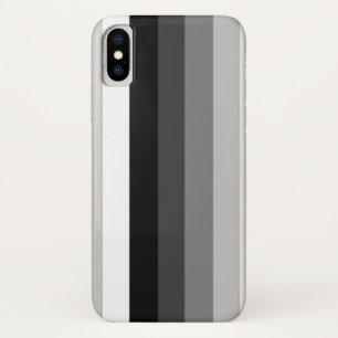 Zwart-witte schaduwstrepen Case-Mate iPhone case