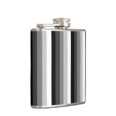 Zwart-witte schaduwstrepen heupfles (Rechts)
