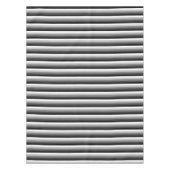 Zwart-witte schaduwstrepen tafelkleed (Voorkant)