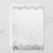  zwart-witte schedel volwassen Halloween Kaart (Achterkant)