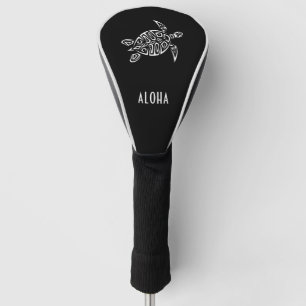Zwart-Witte Schildpad Maritiem Golfheadcover