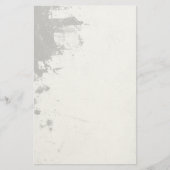 Zwart & Witte Shabby Chic Design Briefpapier (Voorkant)