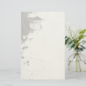Zwart & Witte Shabby Chic Design Briefpapier (Staand voorkant)