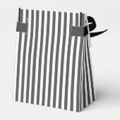 Zwart-witte snor Groomsman Gift Box Bedankdoosjes (Achterkant)