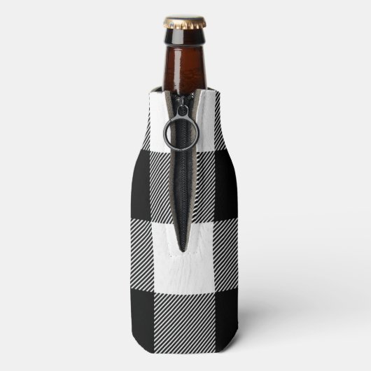 Zwart-witte speldenKoelbox Flesjeskoeler (Fles Achterkant)