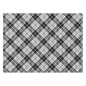 Zwart-witte speldenstang tafelkleed (Voorkant (Horizontaal))