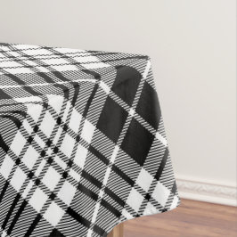 Zwart-witte speldenstang tafelkleed