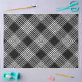 Zwart-witte speldenstang tissuepapier (Craft)