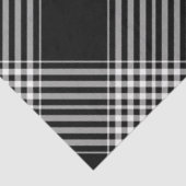 Zwart-witte speldenstang tissuepapier (Detail)