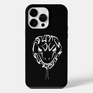 Zwart-Witte Stam Slang iPhone 14 Pro Max Hoesje