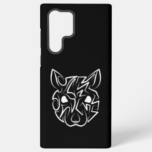 Zwart-witte stamrat samsung galaxy hoesje