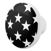 Zwart-witte Star Pattern keramische knoppen (Rechts)