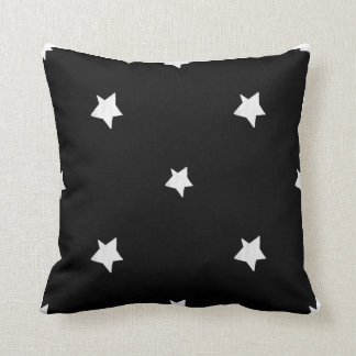 Zwart-witte Star Pillow Kussen