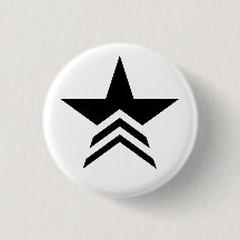 Zwart-Witte Starcom-knop