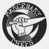 Zwart-witte sticker (Voorkant)