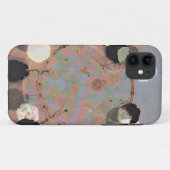 Zwart witte stippen grunge stijl unity digitale ku Case-Mate iPhone case (Achterkant (horizontaal))