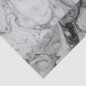 Zwart witte strepen Acrylvezel Tissuepapier (Detail)