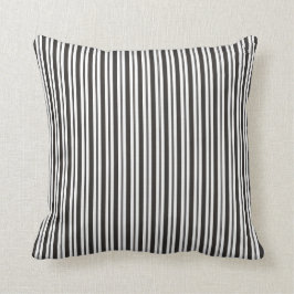 Zwart Witte Strepen Farmhouse Modern Patroon 03 Kussen