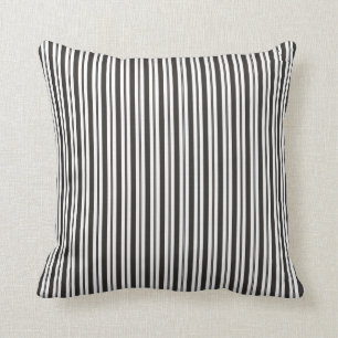Zwart Witte Strepen Farmhouse Modern Patroon 03 Kussen