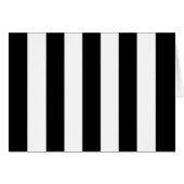 Zwart-witte strepen, gestreept patroon, lijnen (Voorkant Horizontaal)