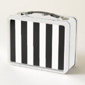 Zwart-witte strepen, gestreept patroon, lijnen (Achterkant)