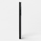 Zwart-witte strepen, gestreept patroon, lijnen Case-Mate iPhone case (Achterkant/links)