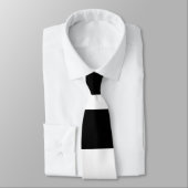 Zwart-witte strepen, gestreept patroon, lijnen stropdas (Gebonden)