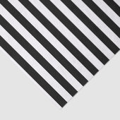 Zwart-witte strepen, gestreept patroon, lijnen tissuepapier (Detail)