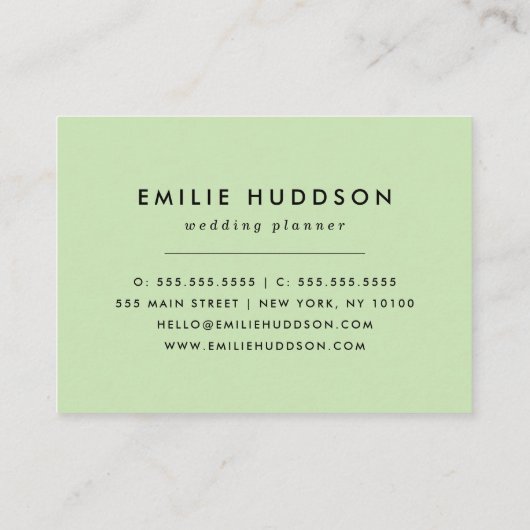 Zwart-witte strepen, gestreept patroon, lijnen visitekaartje (Achterkant)