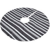 Zwart witte strepen kerstboom rok (Gekanteld)