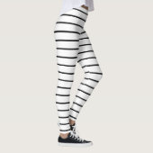 Zwart witte strepen leggings (Rechts)