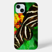 Zwart witte strepen longwing zebra vlinder foto Case-Mate iPhone case (Achterkant)