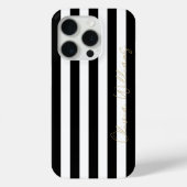 Zwart Witte strepen Patroon Case-Mate iPhone Case (Achterkant)