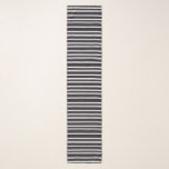 Zwart witte strepen sjaal<br><div class="desc">Zwart witte strepen</div>