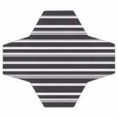 Zwart witte strepen voetbal (Enkel)