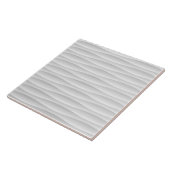 Zwart-witte tapes striped textiel keramische tegel tegeltje (Zijkant)