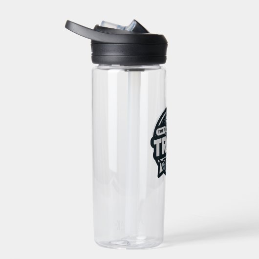 Zwart-witte tijd om waterfles te trainen (Rechts)