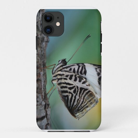 Zwart-Witte Tijgervlinder Case-Mate iPhone Case (Achterkant)