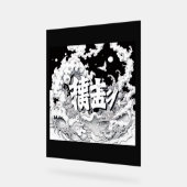 Zwart & Witte Tokyo Acryl Bord (Hoek)