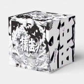 Zwart & Witte Tokyo Bedankdoosjes (Achterkant)