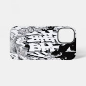 Zwart & Witte Tokyo iPhone Hoesje (Achterkant horizontaal)