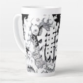 Zwart & Witte Tokyo Latte Mok (Linkerhoek)