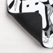 Zwart & Witte Tokyo Muismat (Hoek)