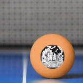 Zwart & Witte Tokyo Pingpongbal (Net)