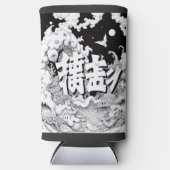 Zwart & Witte Tokyo Seltzer Blikjeskoeler (Voorkant)