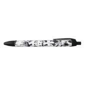 Zwart & Witte Tokyo Zwarte Inkt Pen (Bovenkant)