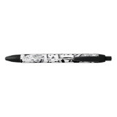 Zwart & Witte Tokyo Zwarte Inkt Pen (Achterkant)
