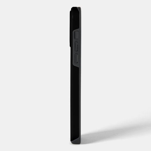 Zwart-witte tribaal iPhone hoesje (Linkerkant)