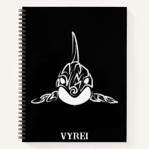 Zwart-witte tribale orca